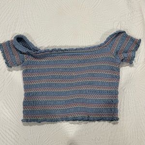 Aéropostale smocked shirt